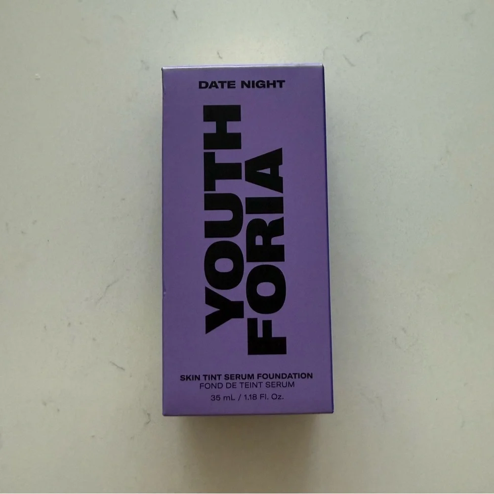 Youthforia Date Night Skin Tint Serum Foundation -‎ 180 Light Neutral/Warm - NWB